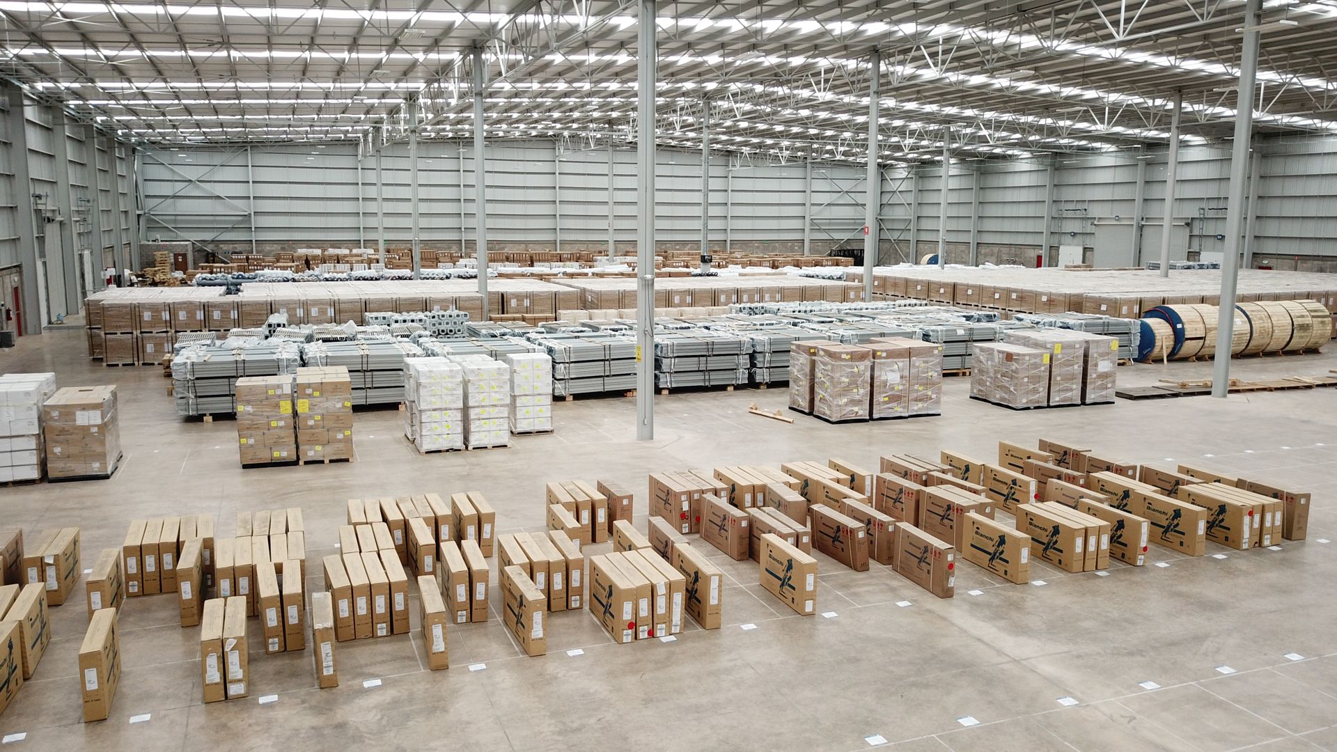 Manufacturing materials and components staged in a Chronos warehouse in Mexico under the IMMEX program